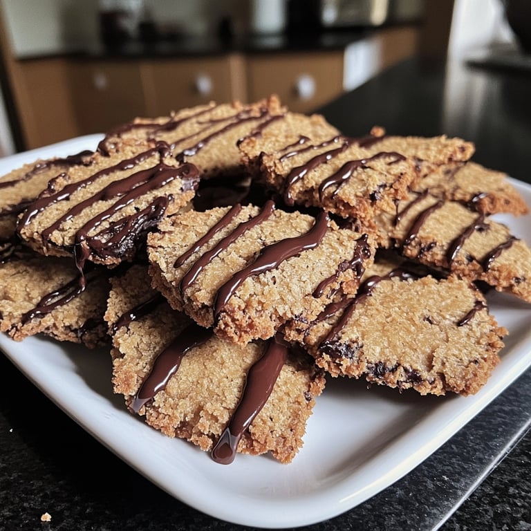 Chocolate-Dipped Mandelmakronen​