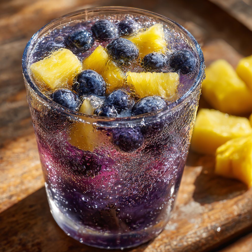 Pineapple Blueberry Refresher