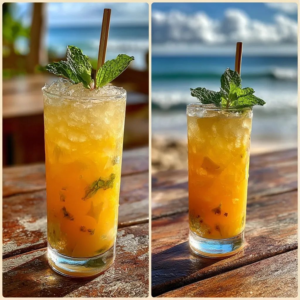 Coconut Pineapple Mocktail