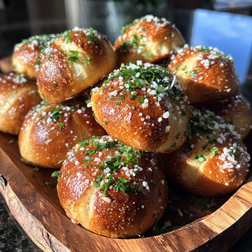 Shamrock Pretzel Bites