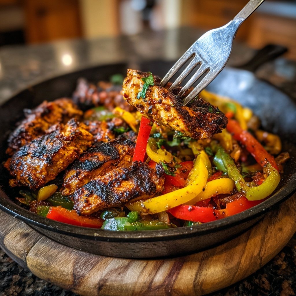 Grilled Chicken Veggie Skillet