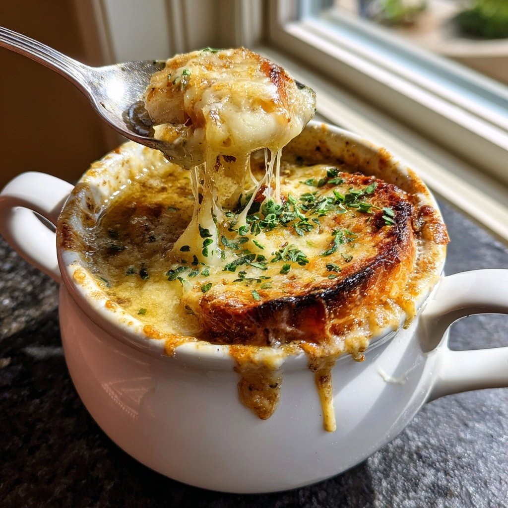 Comforting Caramelized Onion Soup