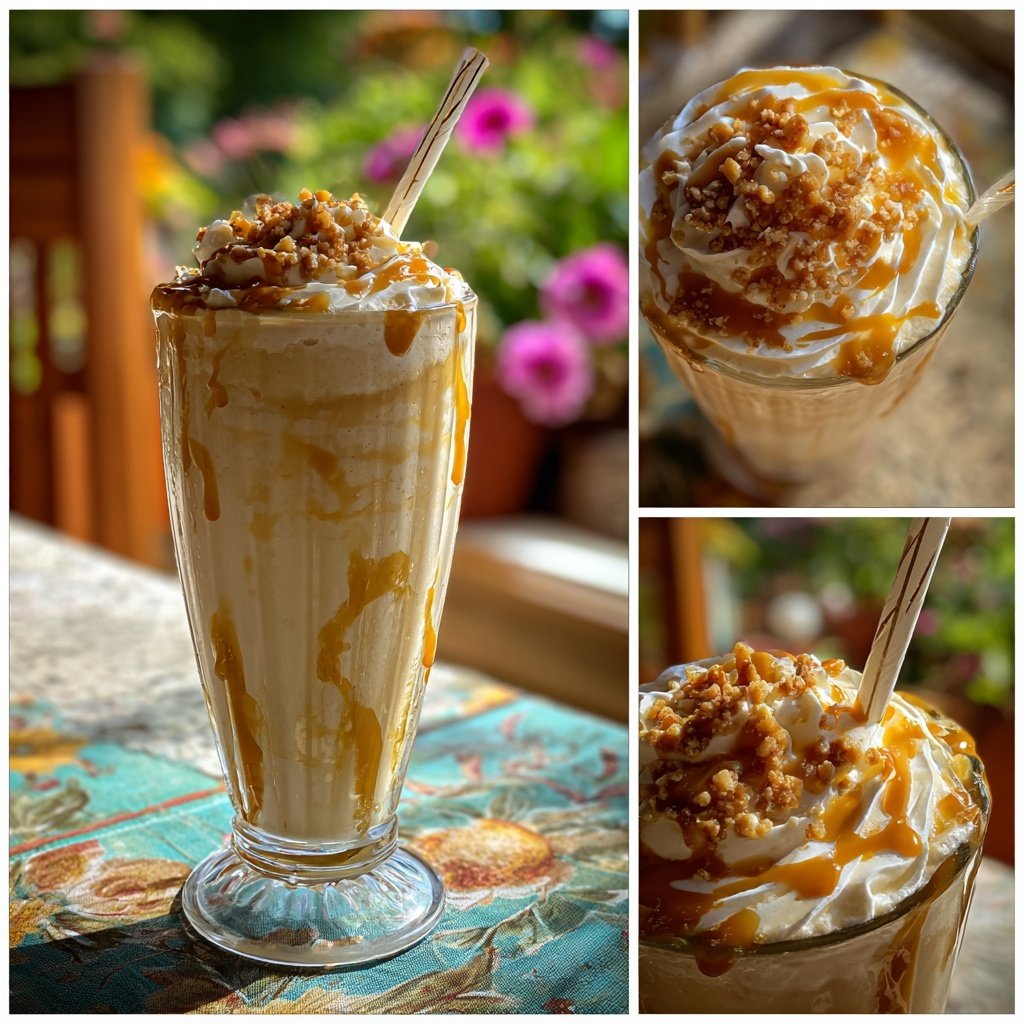 Caramelized Banana Vanilla Frappe
