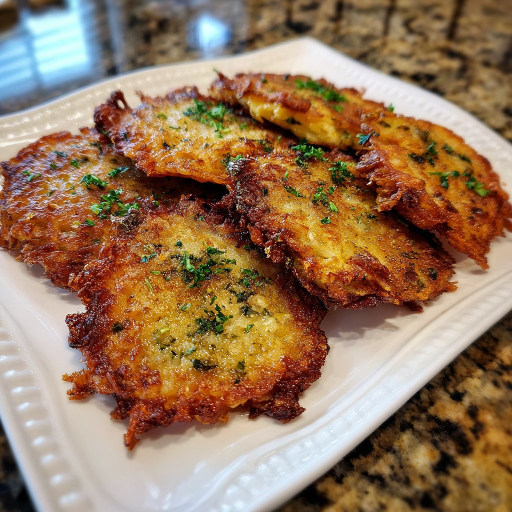 Crispy Potato & Cheddar Fritters