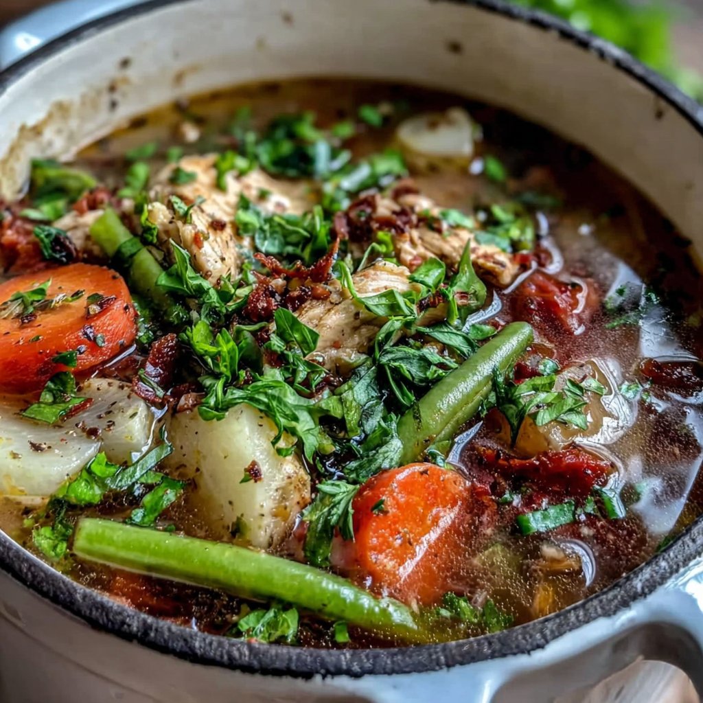 Easy Turkey and Vegetable Soup