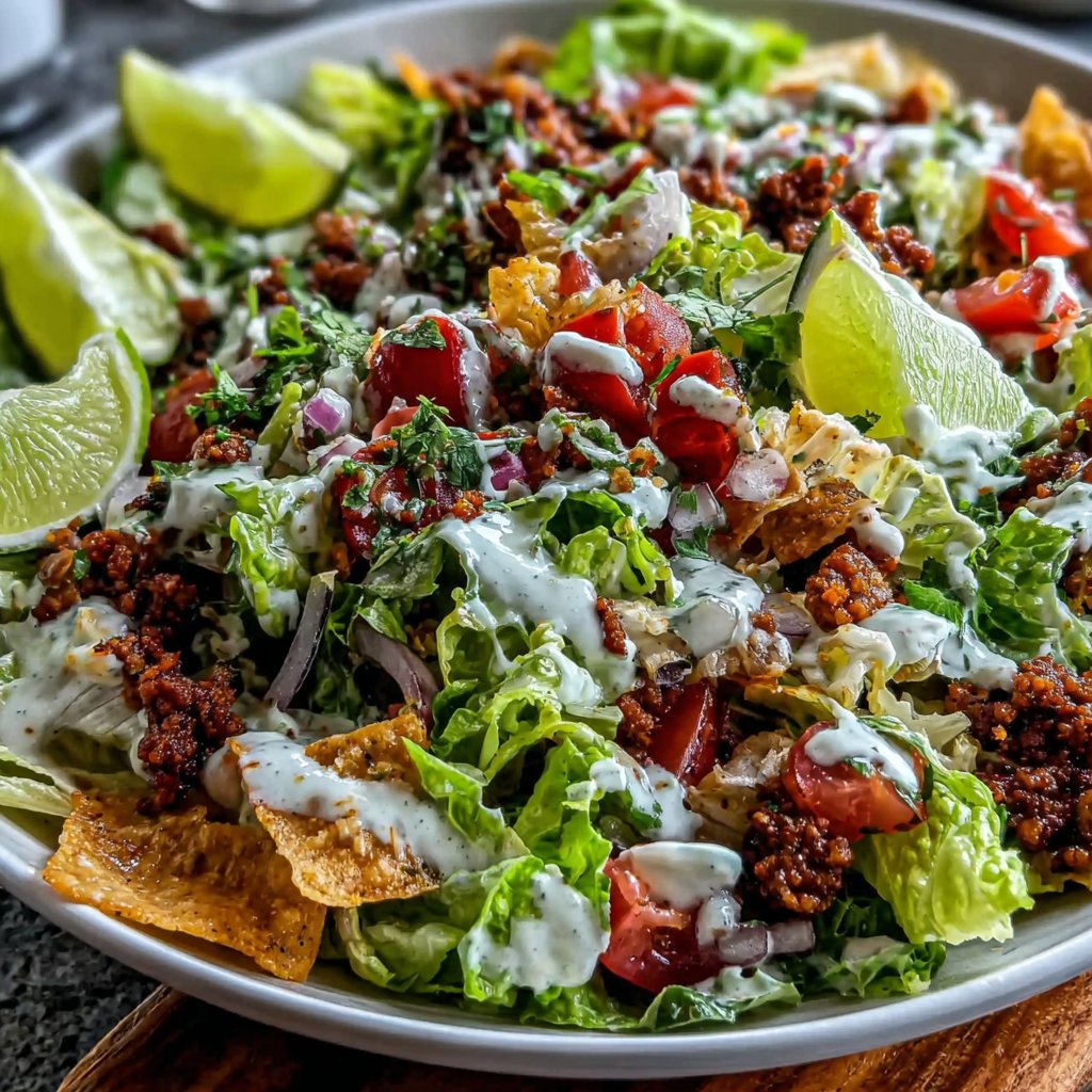 High Protein Taco Salad