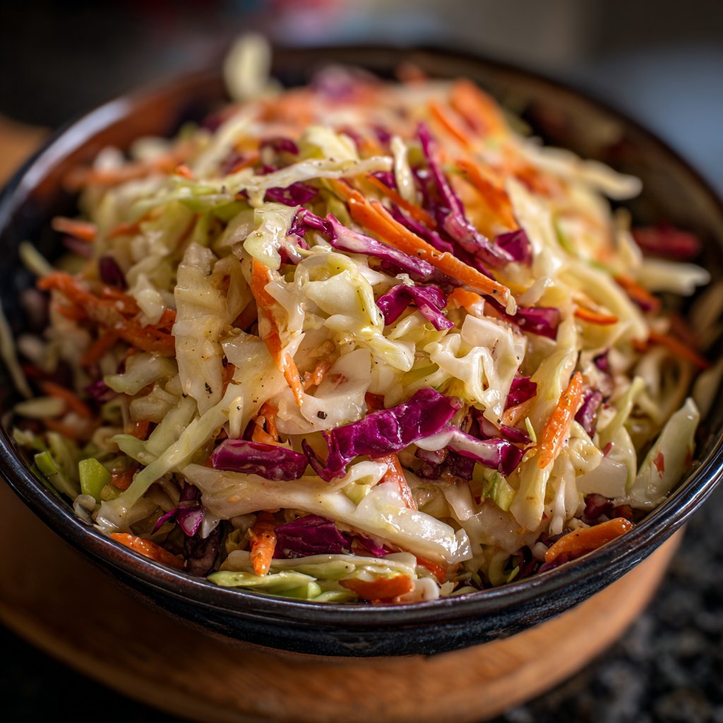 Old Fashioned Coleslaw with Vinegar