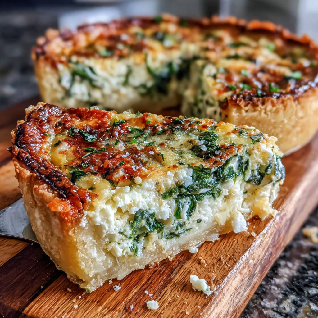 Savory Spinach and Onion Quiche