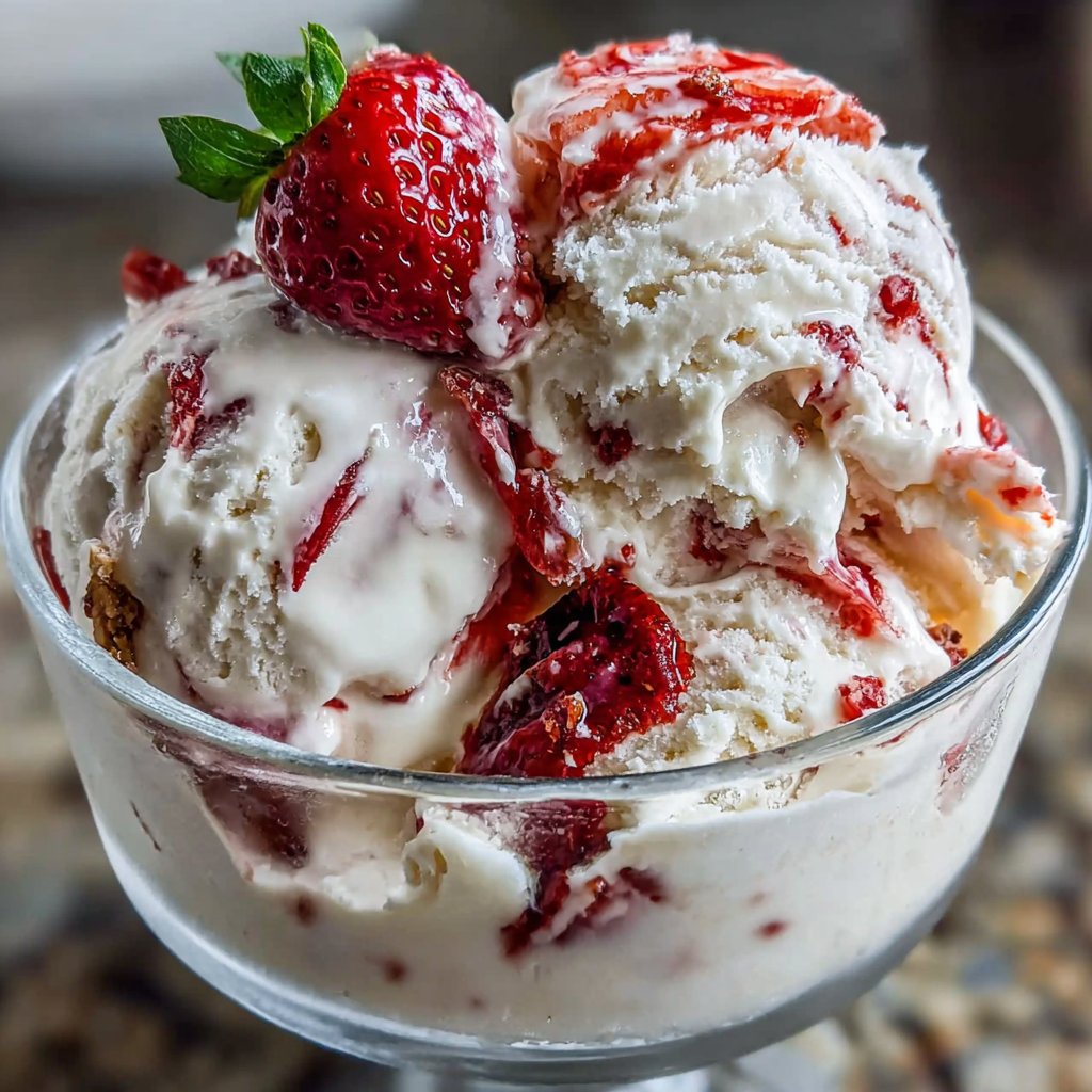 Strawberry Royale Ice Cream
