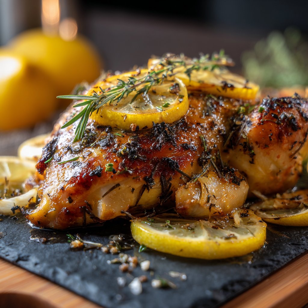 Savory Lemon Garlic Chicken