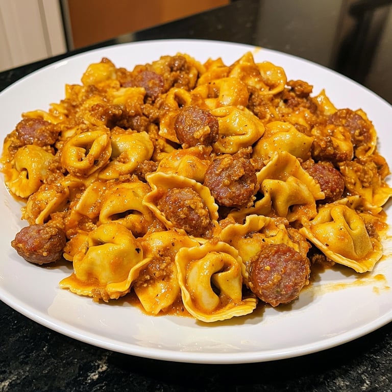Easy Italian Sausage Tortellini