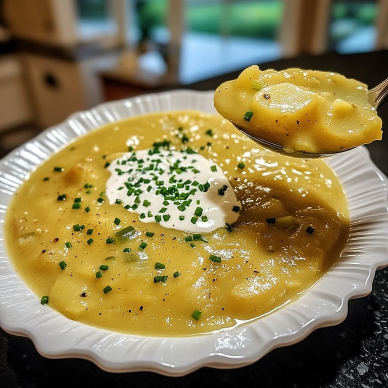Creamy Potato Leek Soup