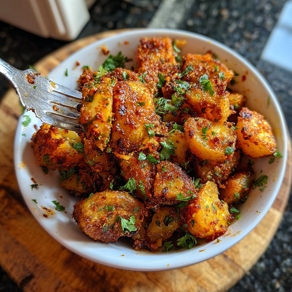 Smoky Chipotle Airfryer Potatoes